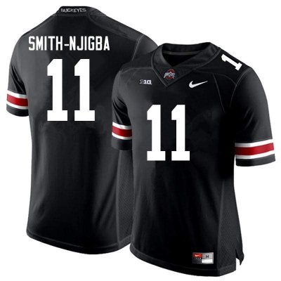 Men's Ohio State Buckeyes #11 Jaxon Smith-Njigba Black Nike NCAA College Football Jersey Top Deals XIO2544MY